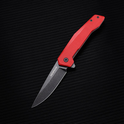 Hopian Vex Sleek Black Folding EDC Knife