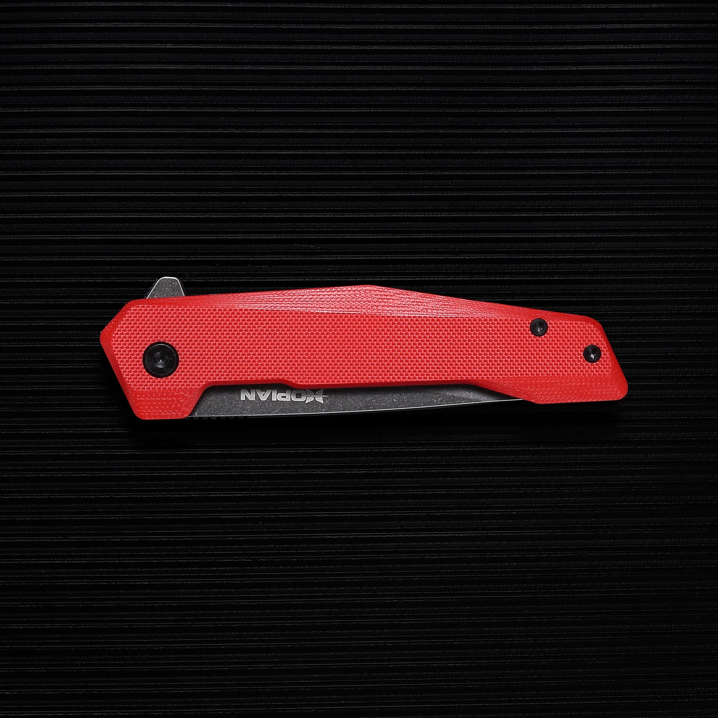 Hopian Vex Sleek Black Folding EDC Knife